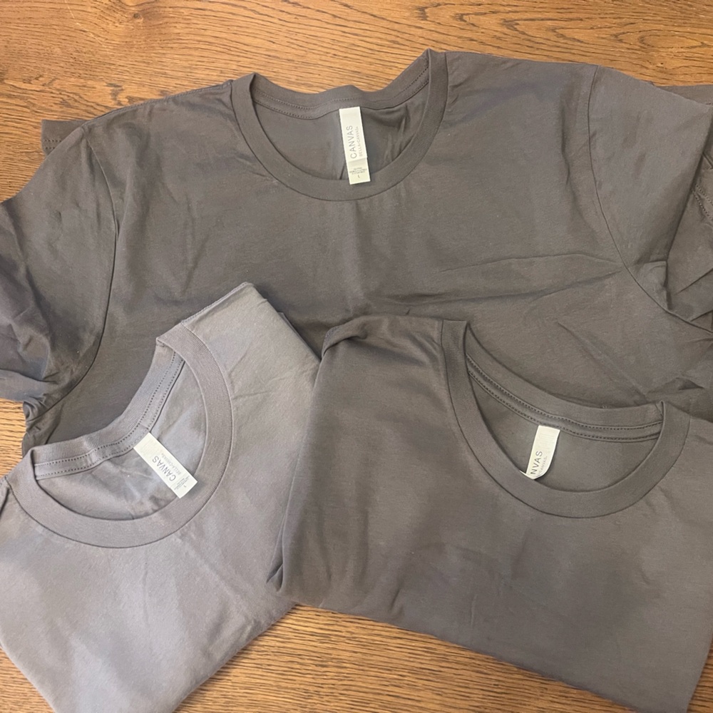 3pack Bella Canvas T-Shirts